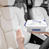 SHIMA Car Interior Cleaning Wipes – 80 Sheets/Bag*Safe for Leather & Plastic | Quick Stain Removal*