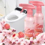 SHIMA Toilet Cleaner 300ml - Peach Scented Formula Removes Stains & Leaves Protective Shine