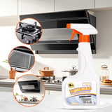 Shima oil stain cleaning agent range hood stove microwave oven removes oil stains and adds concentrated foam kitchen household multi-functional cleaning agent