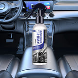 SHIMA Car Foam Interior Cleaner for Genuine Leather Seats and Headliner, Powerful Stain Remover