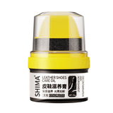 SHIMA Professional Horsehair Shoe Polish Black Genuine Leather Care Shining Artifact Universal Colorless Care Shoe Polish Shining Essential